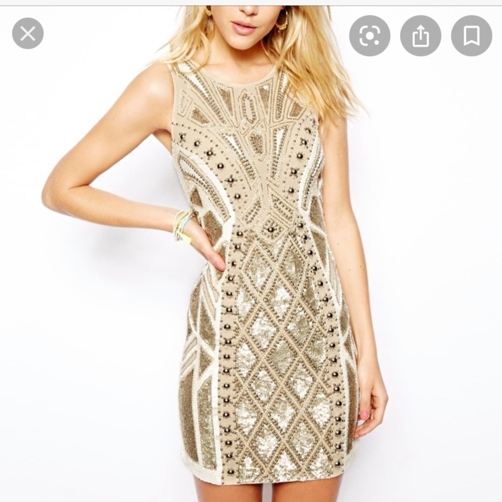 Needle and Thread/ASOS Cocktail Dress Size 4 - Picture 1 of 4